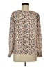 PREMISE 100% Polyester Ivory Long Sleeve Blouse Size M - photo 1