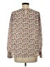 PREMISE 100% Polyester Ivory Long Sleeve Blouse Size M - photo 2