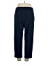 Purejill Solid Blue Casual Pants Size L (tall) - photo 2