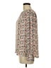 PREMISE 100% Polyester Ivory Long Sleeve Blouse Size M - photo 5