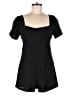 Princess Polly Solid Black Romper Size 8 - photo 1