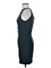 Helmut Lang Solid Gray Teal Cocktail Dress Size S - photo 5