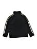 Adidas 100% Polyester Black Track Jacket Size 4T - photo 2