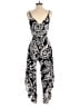 1.State 100% Rayon Graphic Black Jumpsuit Size S - photo 2