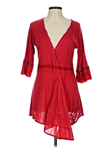 Burning Torch 3/4 Sleeve Top (view 1)