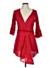 Burning Torch Red 3/4 Sleeve Top Size L - photo 1
