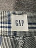 Gap Plaid Gray Casual Pants Size 6 - photo 4