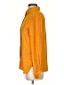 Banana Republic 100% Polyester Polka Dots Orange Long Sleeve Blouse Size S - photo 5