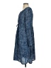 Gap 100% Rayon Paisley Blue Casual Dress Size S - photo 5
