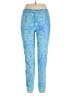 Calvin Klein 100% Polyester Print Blue Active Pants Size XL - photo 1