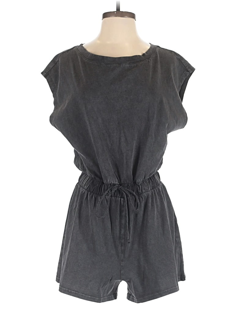 Pre-owned Z Supply Romper In Gray
