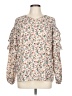 Hayden Ivory Long Sleeve Blouse Size L - photo 1