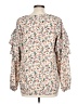 Hayden Ivory Long Sleeve Blouse Size L - photo 2