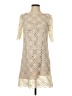 Jax 100% Polyester Ivory Cocktail Dress Size 4 - photo 1