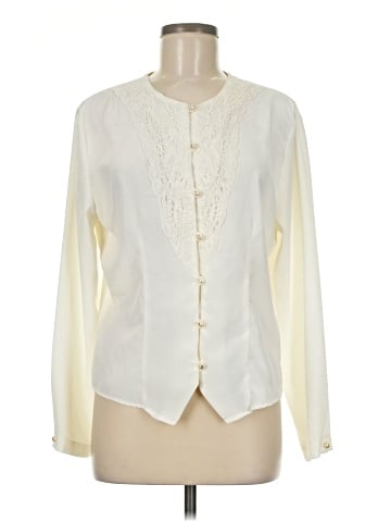 Impressions Long Sleeve Blouse (view 1)
