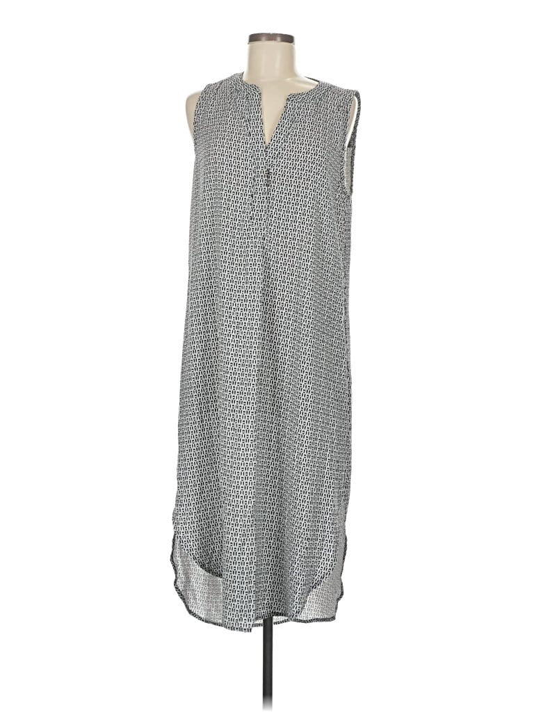 Pre-owned Alex & Lili Casual Dress In Gray