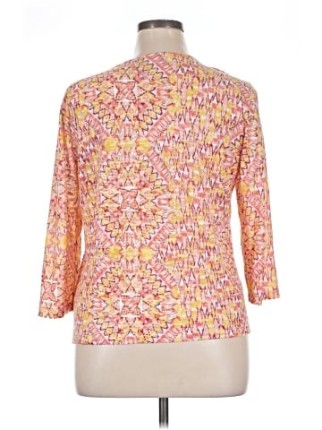 Hearts of Palm Woman 3/4 Sleeve Blouse (view 2)