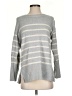 Ann Taylor LOFT Stripes Gray Pullover Sweater Size XS - photo 1