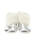 Janie and Jack Silver Booties Size 0-3 mo (baby) - photo 2