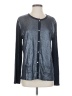Mayjune Gray Long Sleeve Henley Size 4 - photo 1