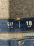 Gap Kids 100% Cotton Blue Jeans Size 18 - photo 3