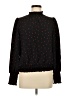 Sanctuary 100% Polyester Polka Dots Black Long Sleeve Blouse Size M - photo 1