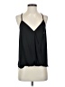 Lily White 100% Polyester Black Sleeveless Blouse Size S - photo 1