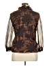 Worth 100% Silk Animal Print Brown Blouse Size 10 - photo 2