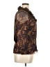 Worth 100% Silk Animal Print Brown Blouse Size 10 - photo 4