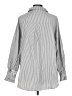 Unbranded Stripes Silver Long Sleeve Blouse Size L - photo 2