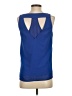 Cooper & Ella 100% Polyester Blue Sleeveless Blouse Size S - photo 2