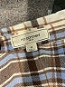 No Comment Plaid Brown Long Sleeve Blouse Size M - photo 7