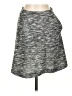 Gap Chevron-herringbone Gray Casual Skirt Size 0 - photo 1