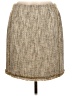 Worth Tweed Tan Formal Skirt Size 8 - photo 1