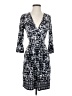 BCBGMAXAZRIA Print Gray Casual Dress Size S - photo 1
