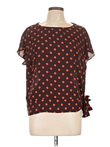 Red Lolly Short Sleeve Blouse (view 1)