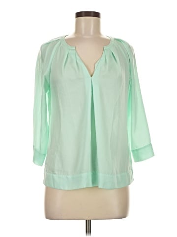 DKNYC 3/4 Sleeve Blouse (view 1)