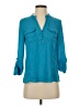 Guess 100% Polyester Teal 3/4 Sleeve Blouse Size XS - photo 1