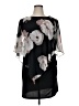 Ignite Evenings 100% Polyester Floral Gray Cocktail Dress Size 14 - photo 1