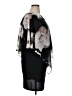 Ignite Evenings 100% Polyester Floral Gray Cocktail Dress Size 14 - photo 4