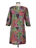J.Crew Paisley Gray Casual Dress Size 4 - photo 2