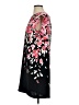 Ann Taylor LOFT 100% Polyester Graphic Black Cocktail Dress Size S - photo 5