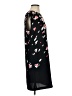 Ann Taylor LOFT 100% Polyester Graphic Black Cocktail Dress Size S - photo 4