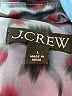 J.Crew 100% Viscose Animal Print Blue Long Sleeve Blouse Size L - photo 7