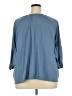 Laurie Felt Blue 3/4 Sleeve Blouse Size 2X - photo 2