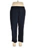 Lizgolf 100% Polyester Solid Blue Casual Pants Size 14 - photo 1