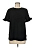 Shein Black Short Sleeve T-Shirt Size 6 - photo 1
