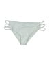 CITRINE Solid Silver Gray Swimsuit Bottoms Size M - photo 1