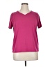 Travelsmith 100% Polyester Pink Short Sleeve Top Size XL - photo 1