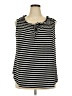 Faded Glory Black Sleeveless Blouse Size 2X - photo 1